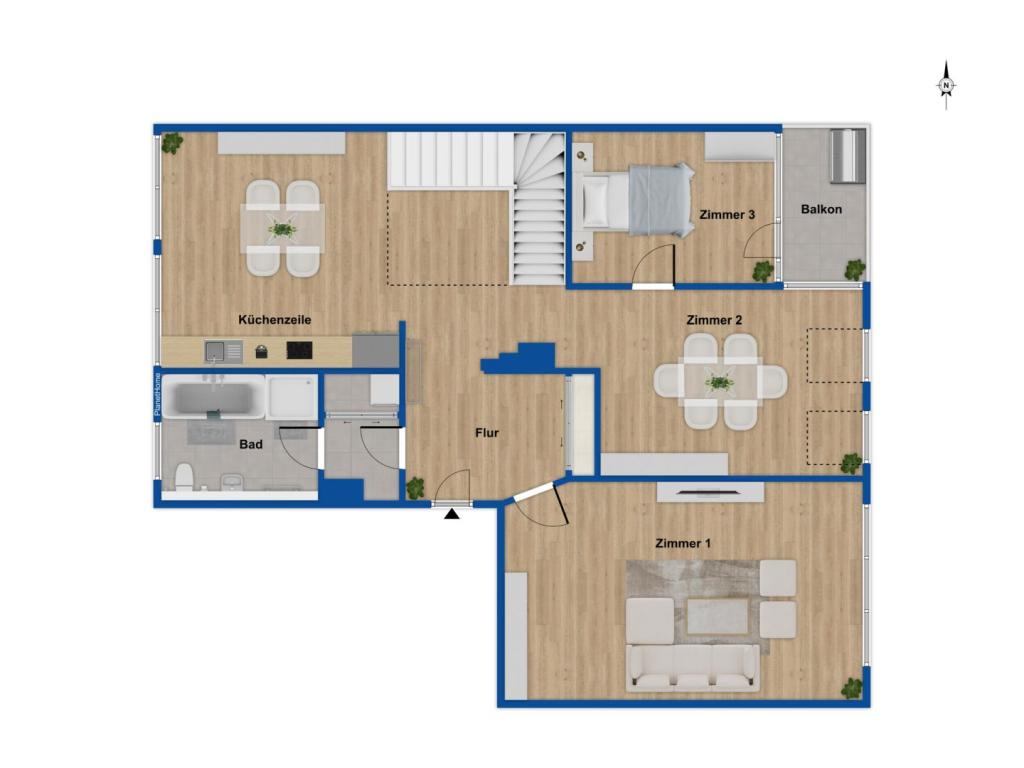 Grundriss Dachgeschoss