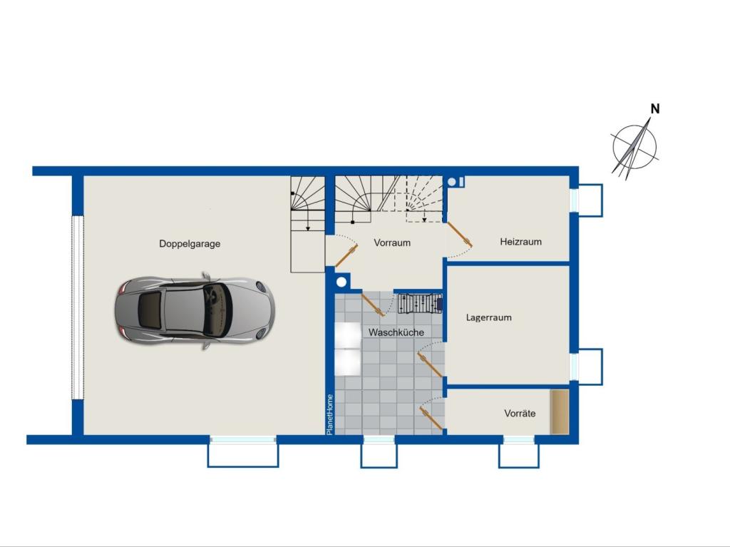 Grundriss Untergeschoss