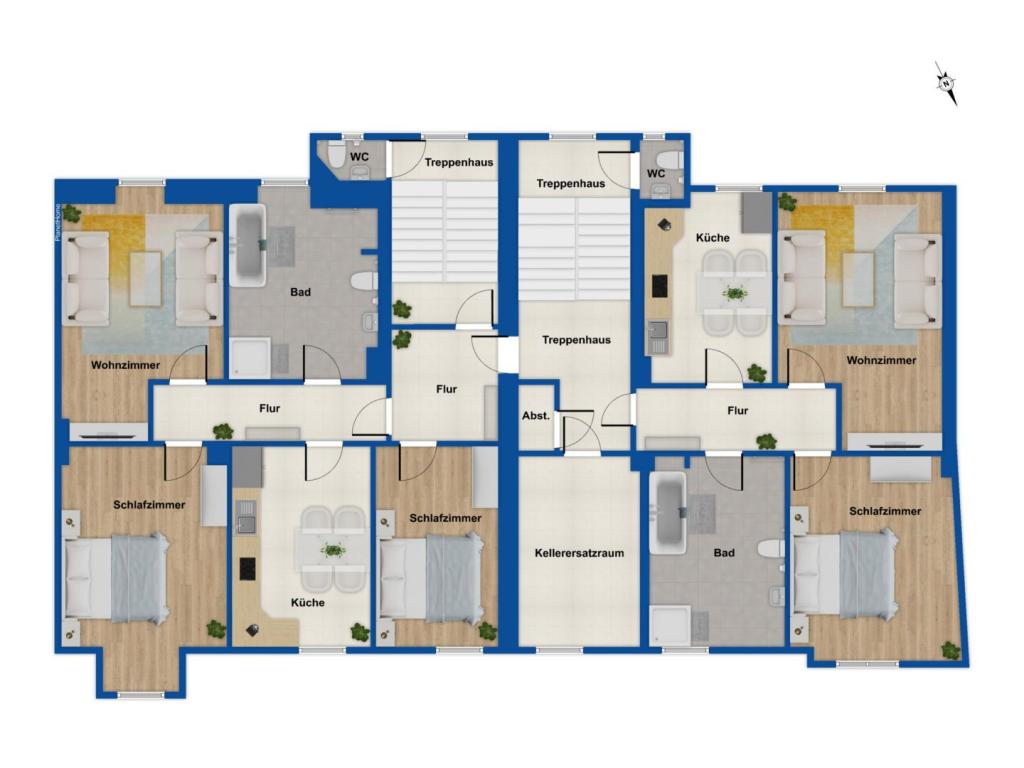 Grundriss 2. Obergeschoss