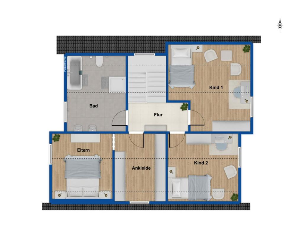 Grundriss Dachgeschoss