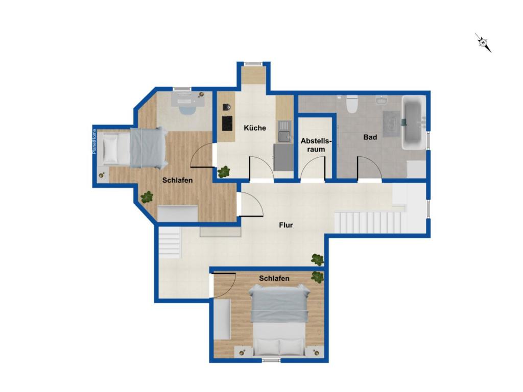 Grundriss Obergeschoss