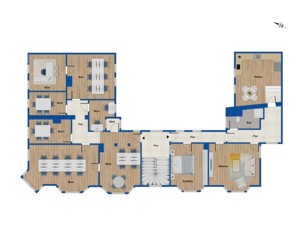 Grundriss 1. Obergeschoss
