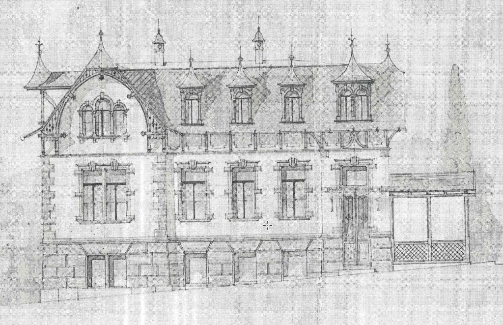 Ansicht Nebengebäude