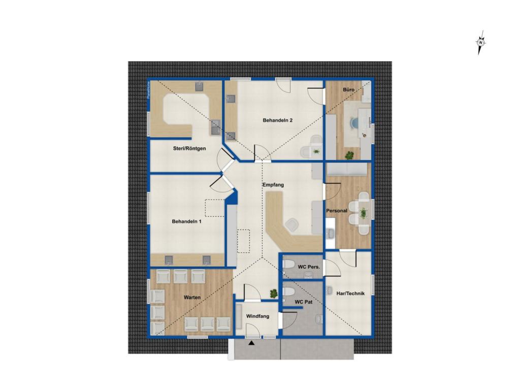Grundriss Erdgeschoss
