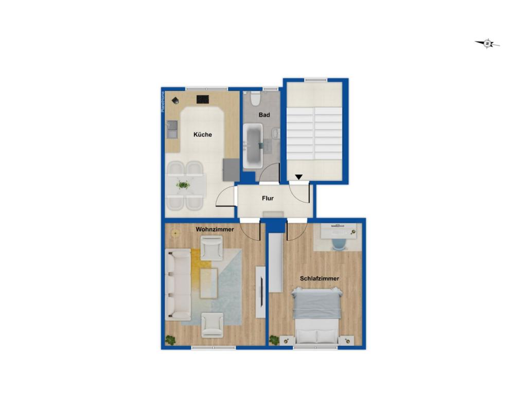 Grundriss Wohnung