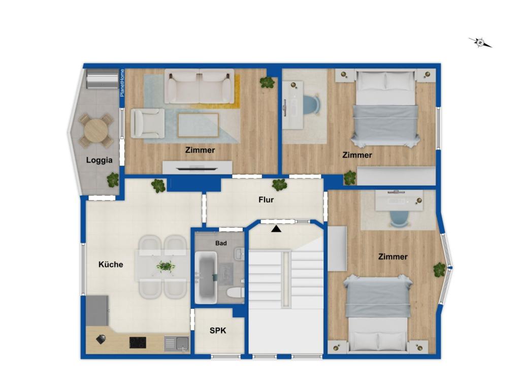 Grundriss Dachgeschoss
