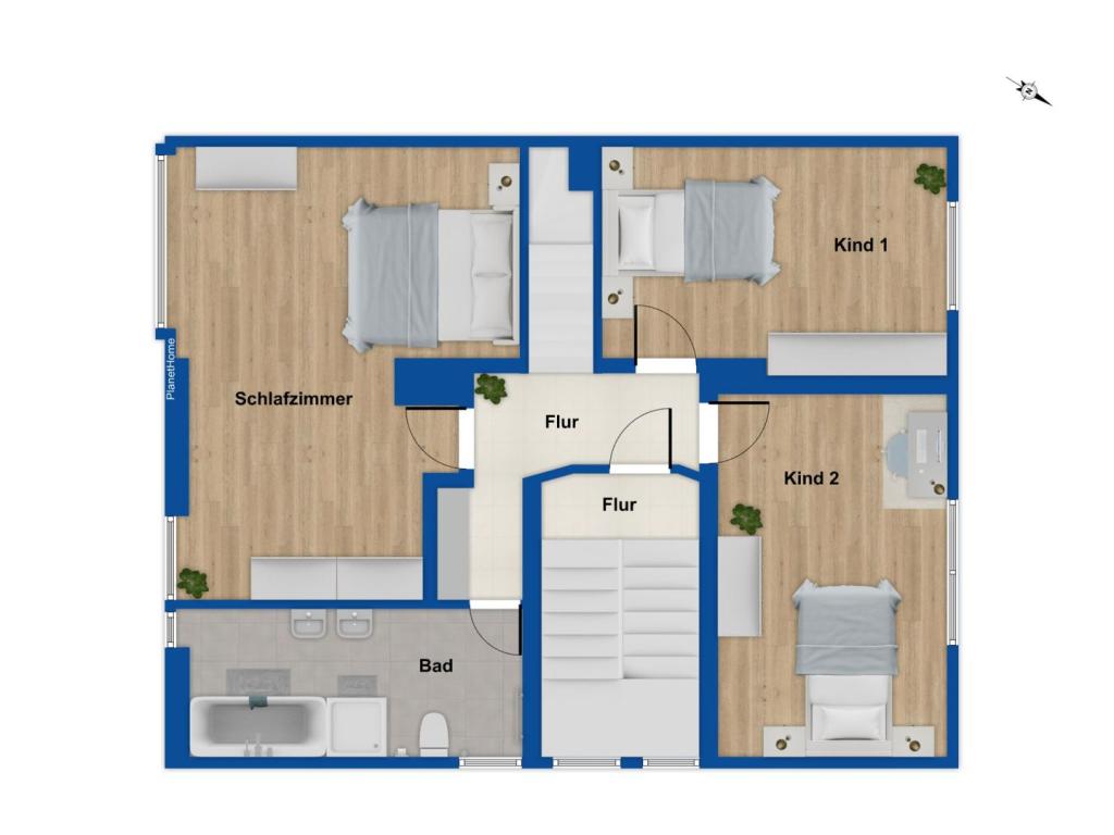 Grundriss Obergeschoss
