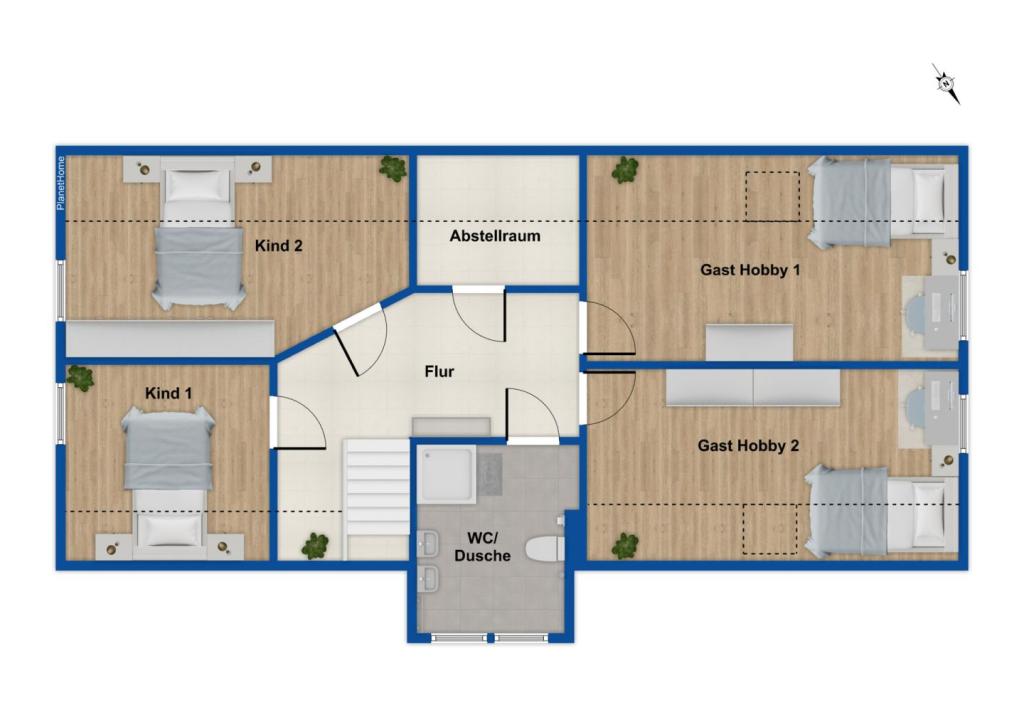 Grundriss Obergeschoss