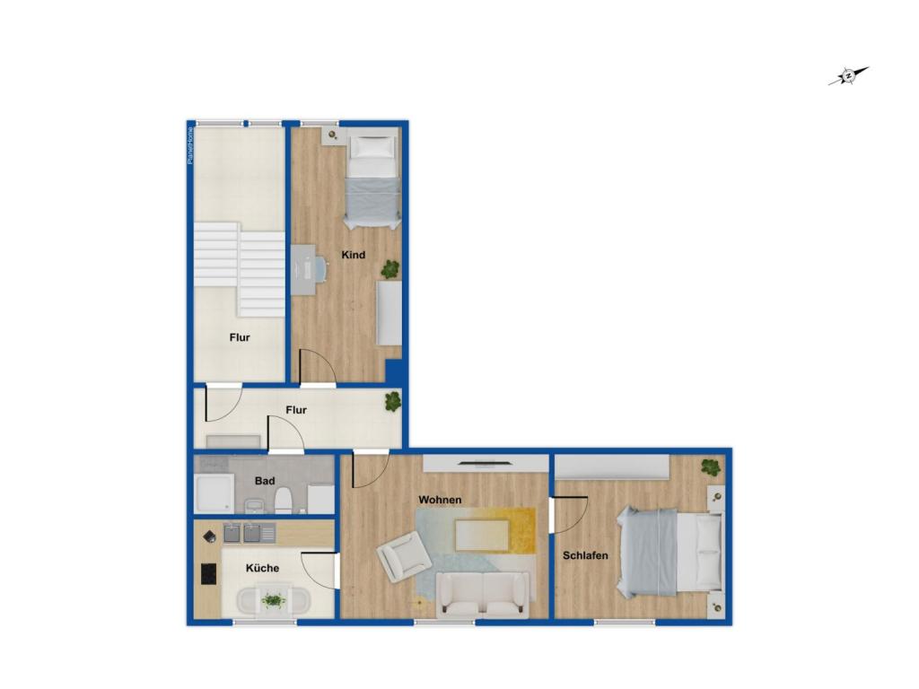 Grundriss 2. Obergeschoss