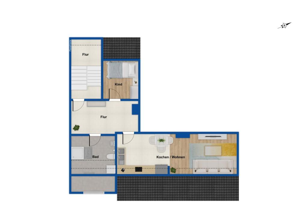 Grundriss Dachgeschoss