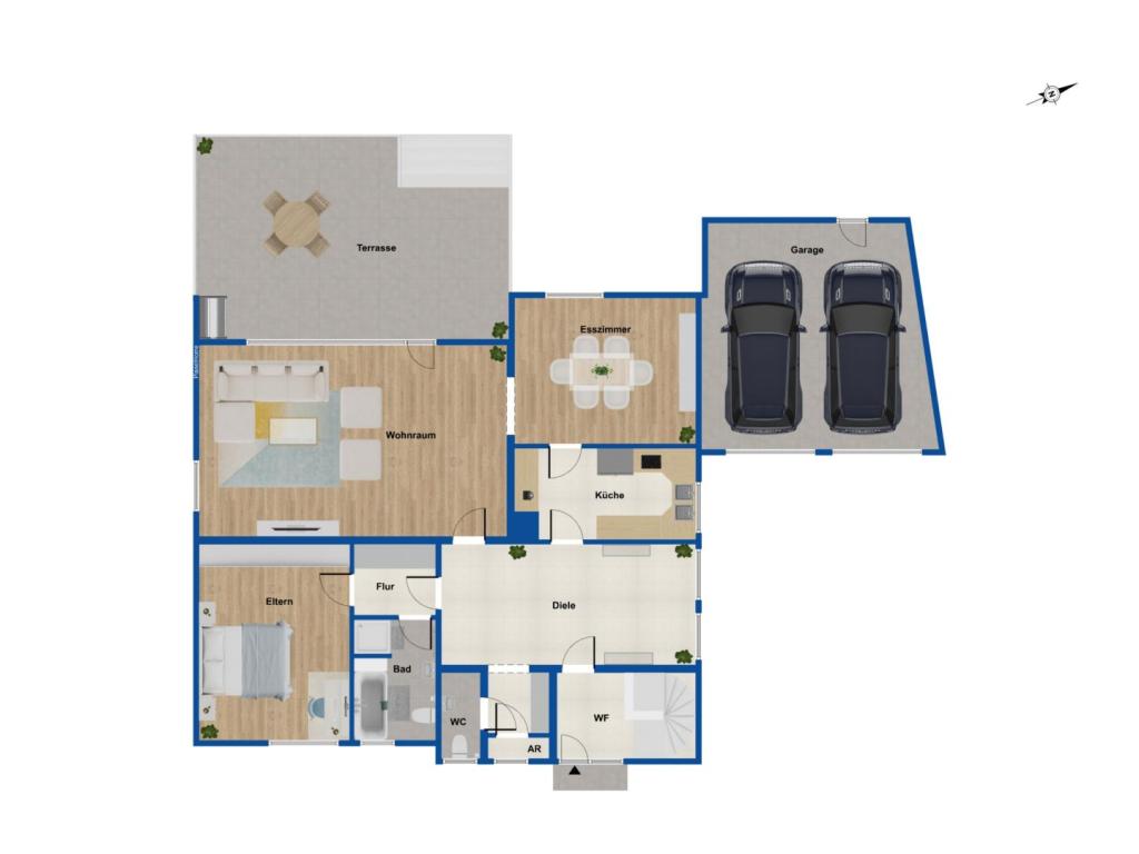 Grundriss Erdgeschoss