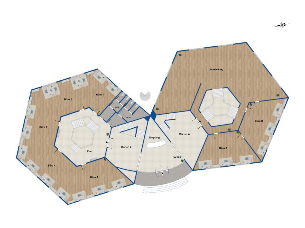 Grundriss Verwaltung EG