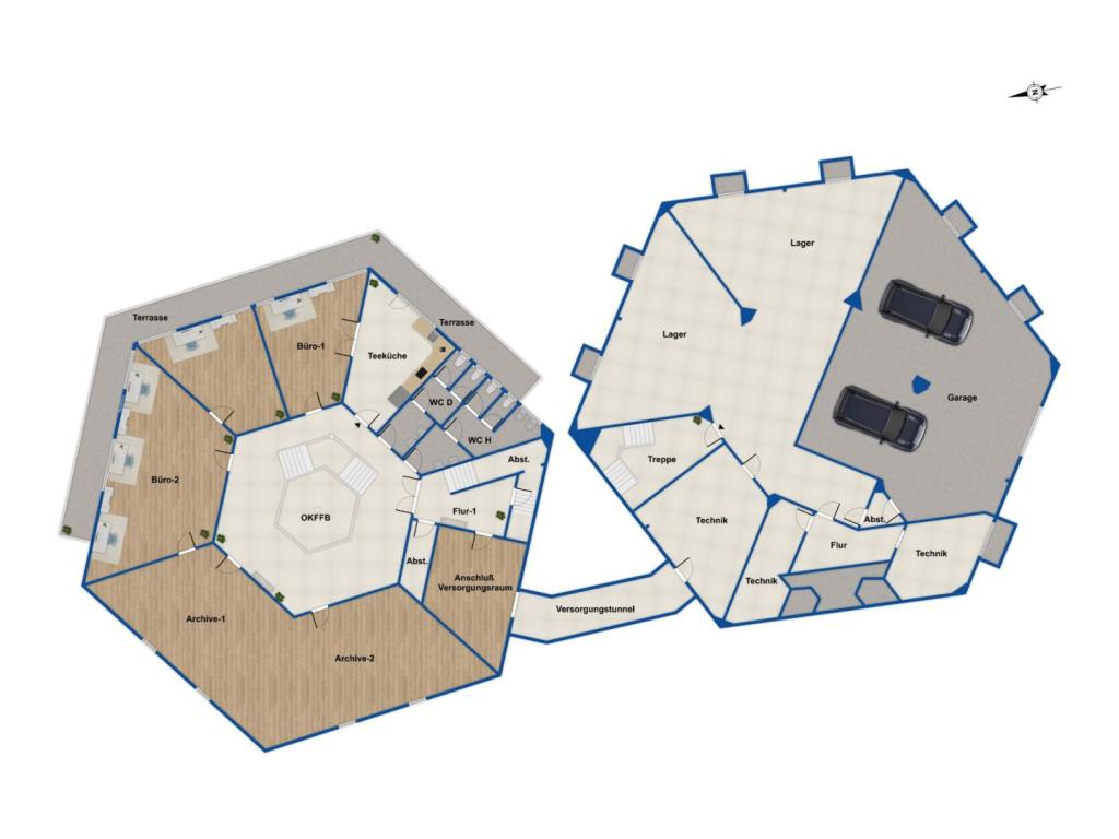 Grundriss Verwaltung KG