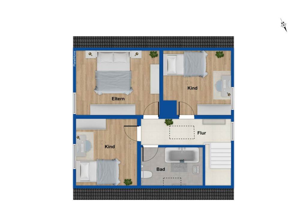 Grundriss Dachgeschoss