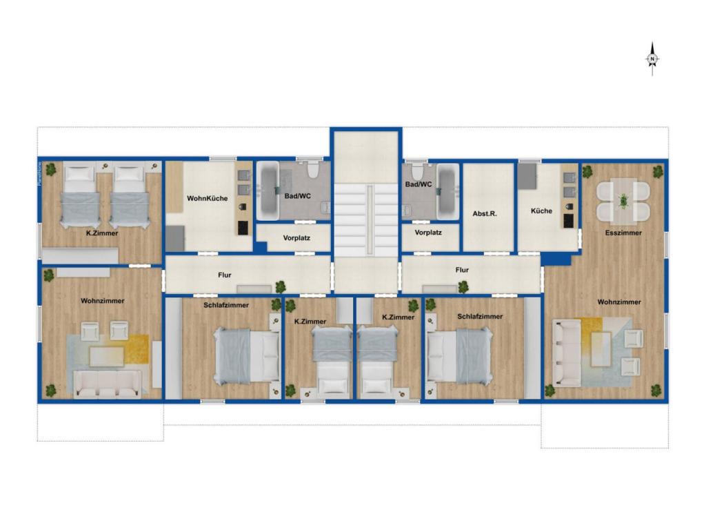 Grundriss EG und OG
