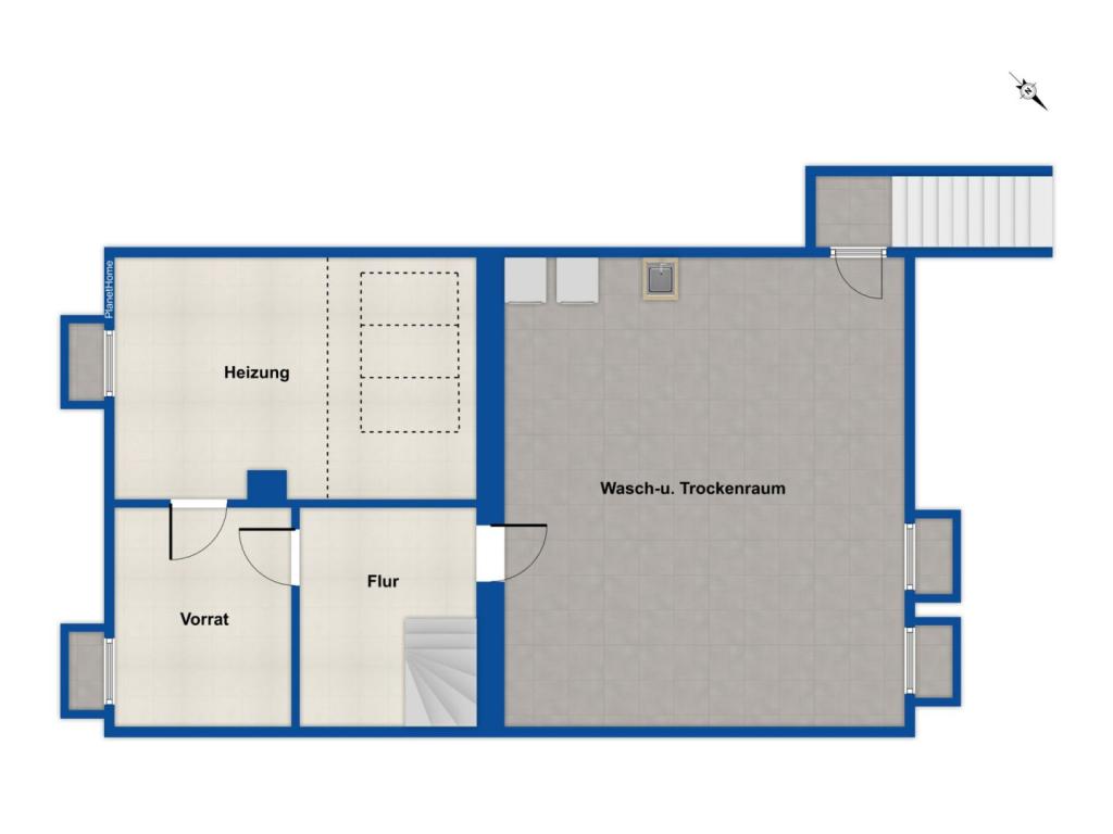 Grundriss Kellergeschoss 
