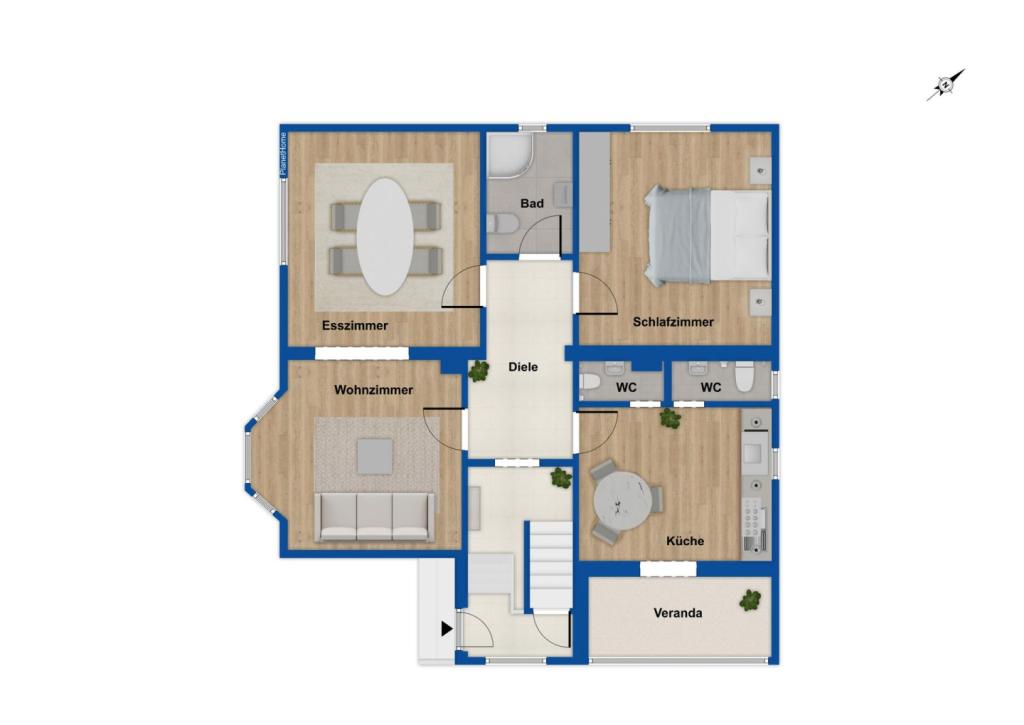 Grundriss Erdgeschoss