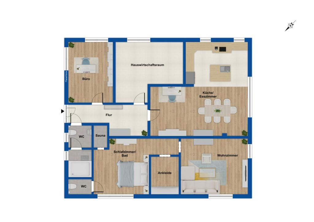 Grundriss Erdgeschoss