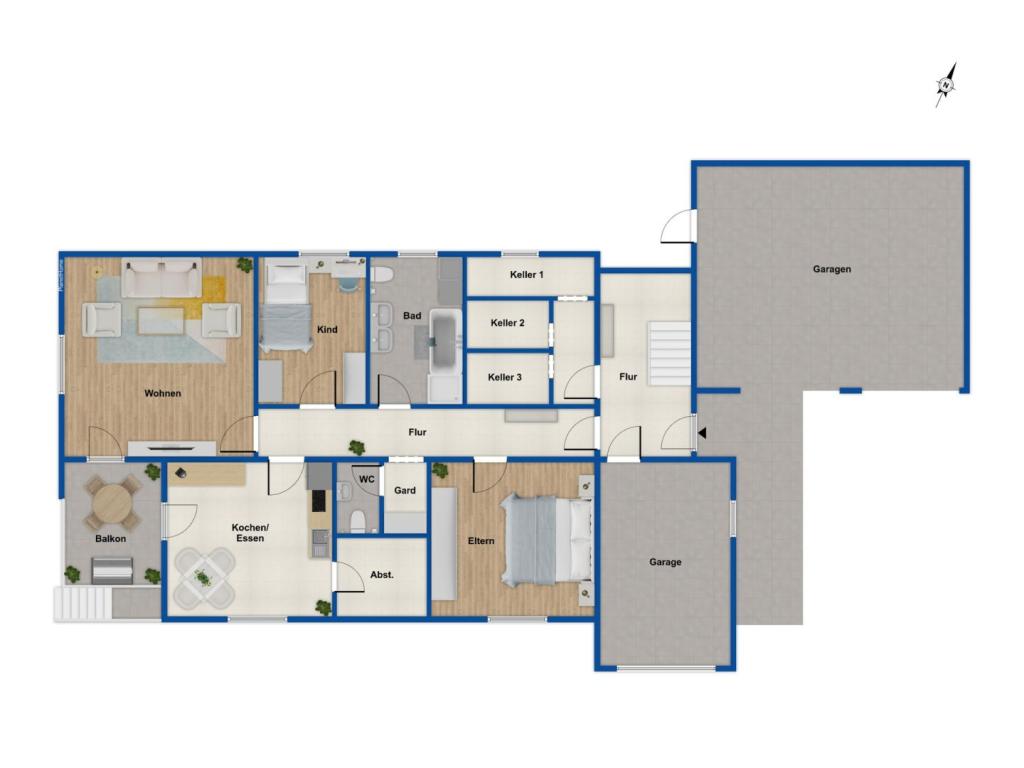 Grundriss KG  Hs. Nr. 297a