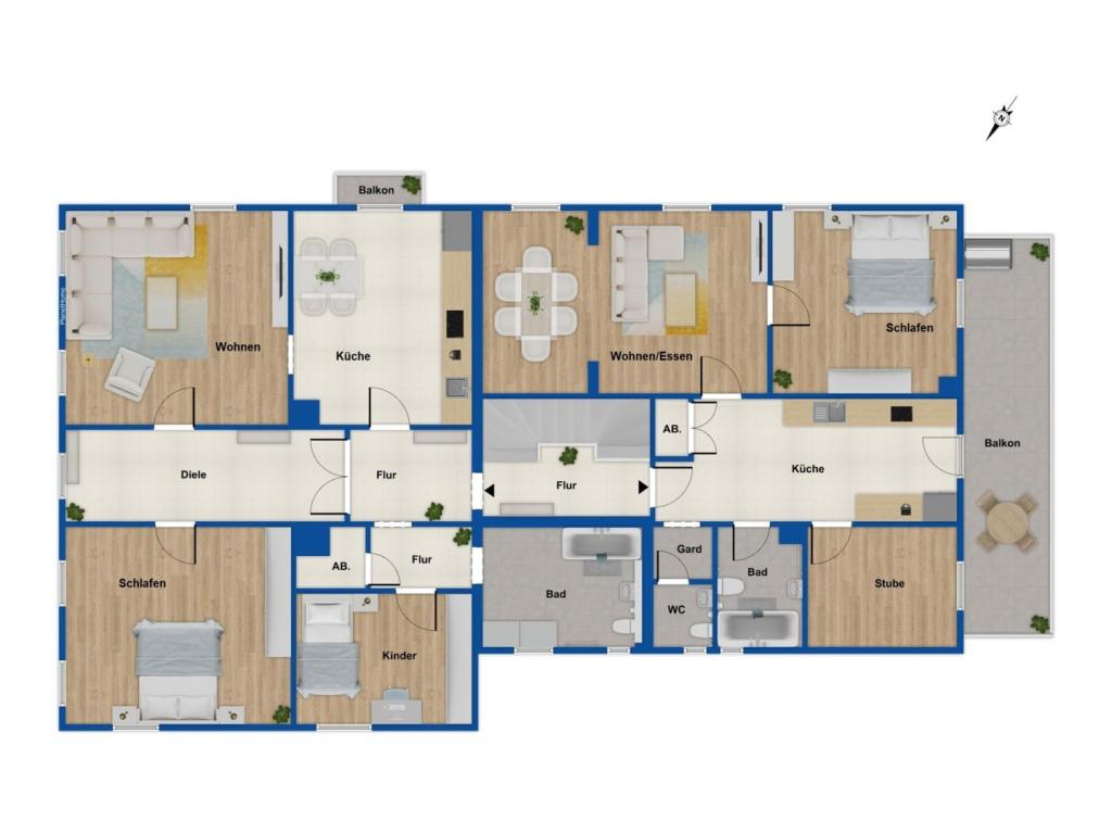 Grundriss Obergeschoss