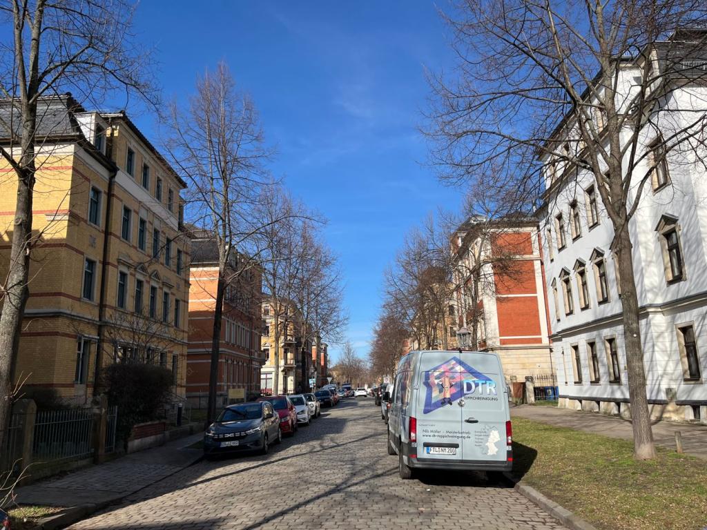Blick in die Staße