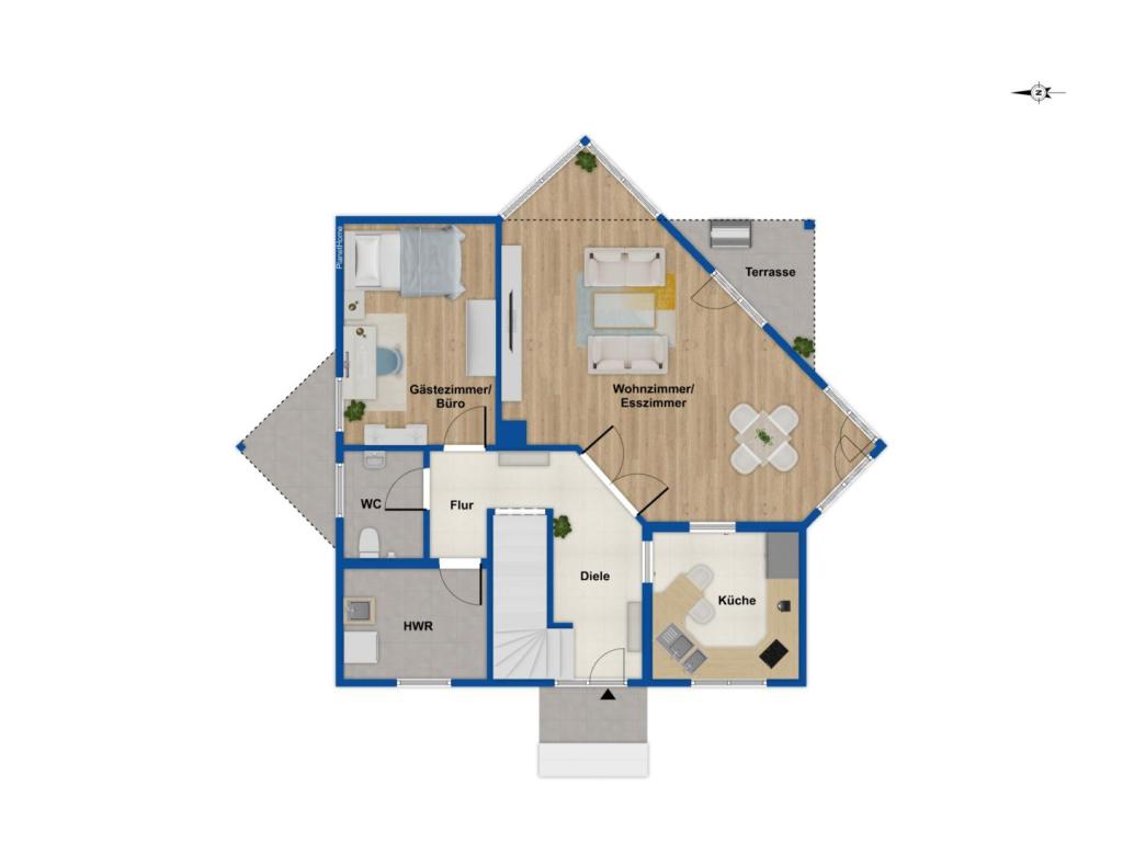 Grundriss Erdgeschoss