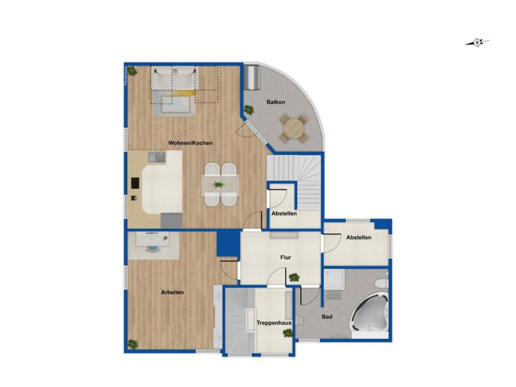 Grundriss Dachgeschoss