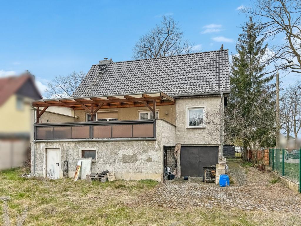 Hausrückansicht