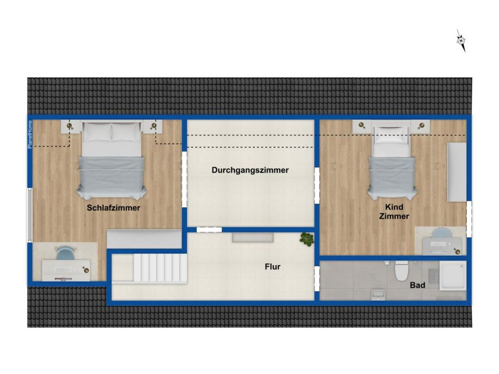 Grundriss Dachgeschoss