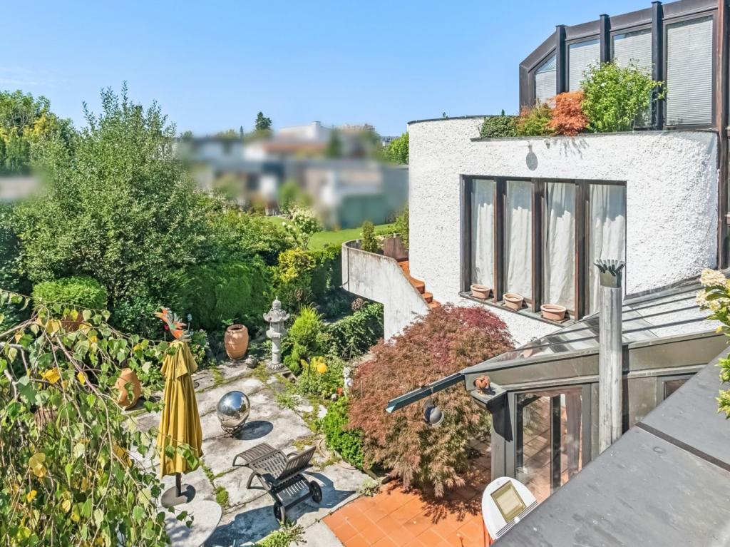 Blick auf Terrasse 