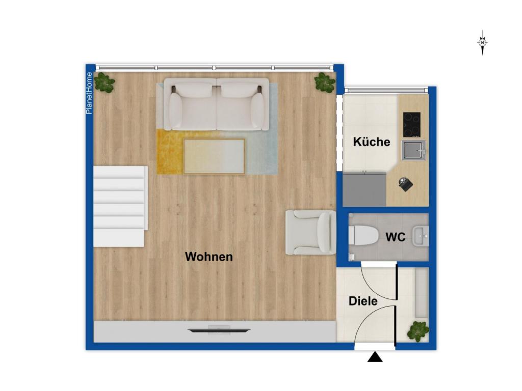 Grundriss Ebene 1