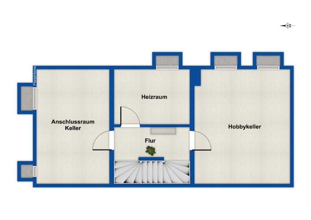 Grundriss Untergeschoss