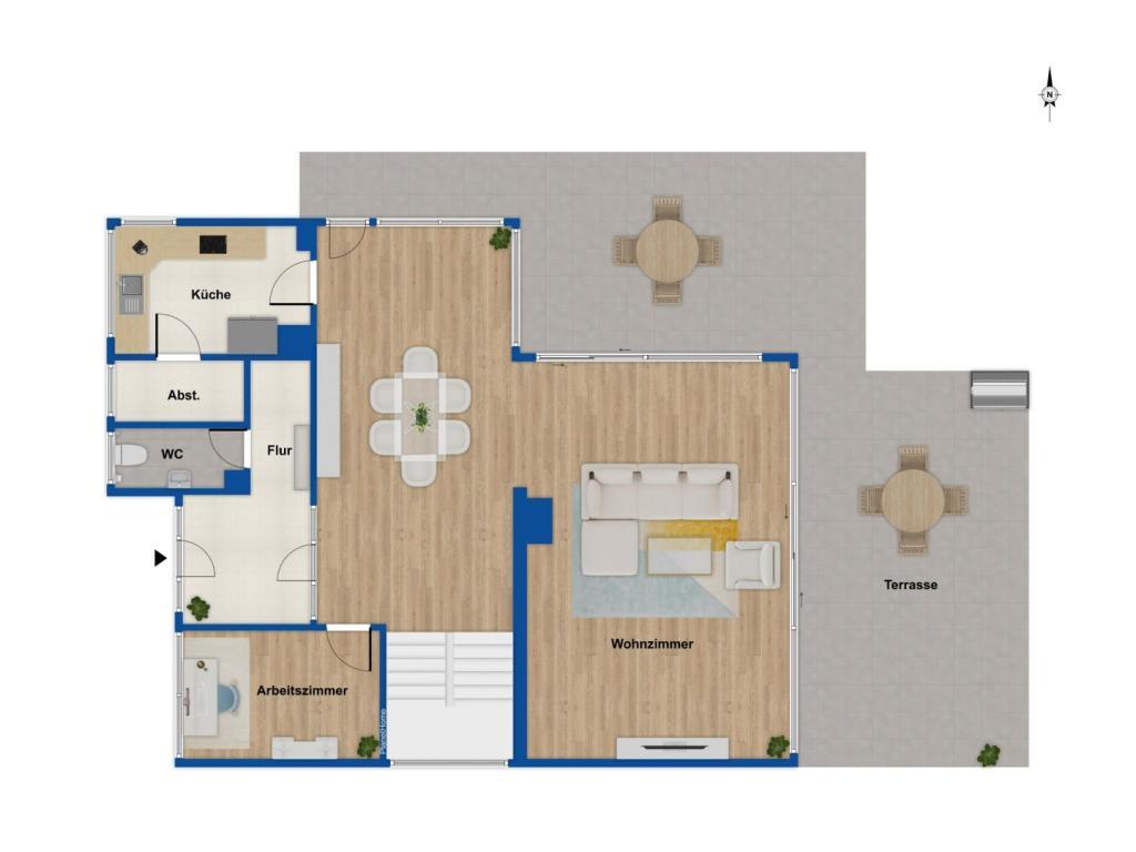 Grundriss Erdgeschoss