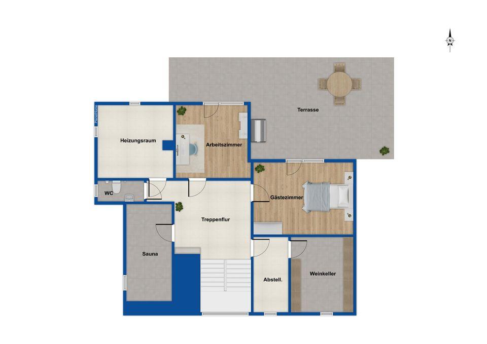 Grundriss Souterrain