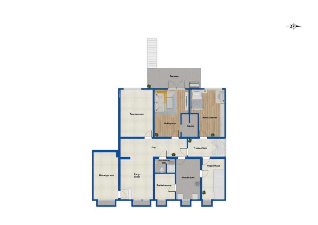 Grundriss Kellergeschoss