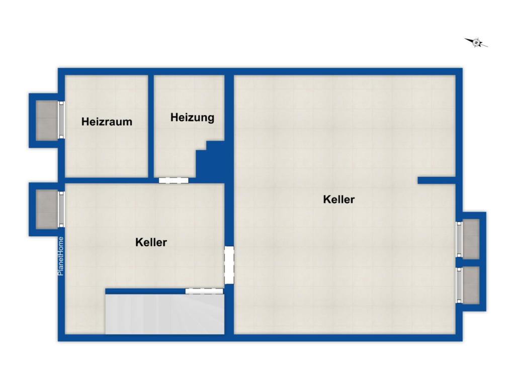 Grundriss - Kellergeschoss