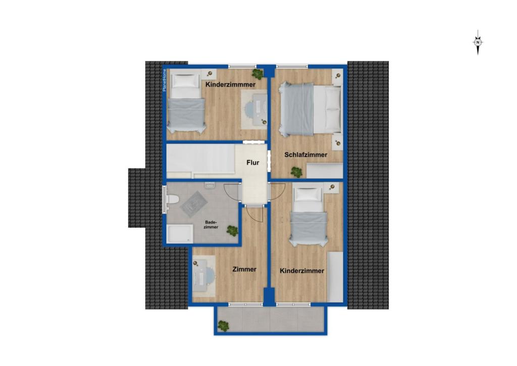 Grundriss Dachgeschoss