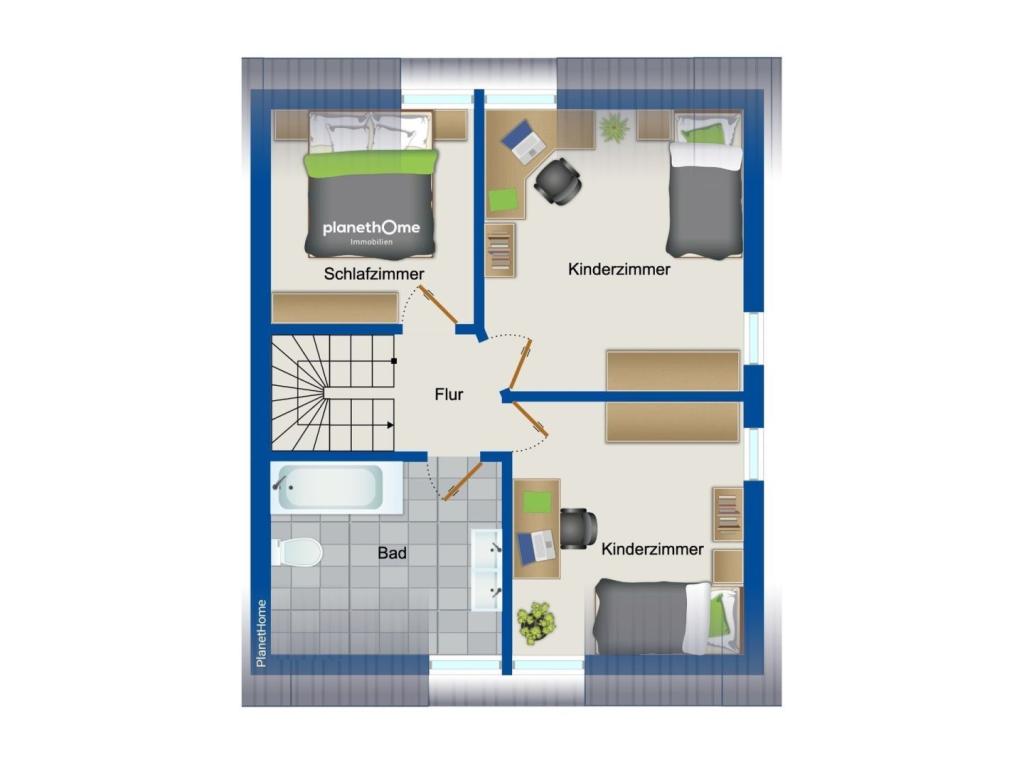 Grundriss Dachgeschoss