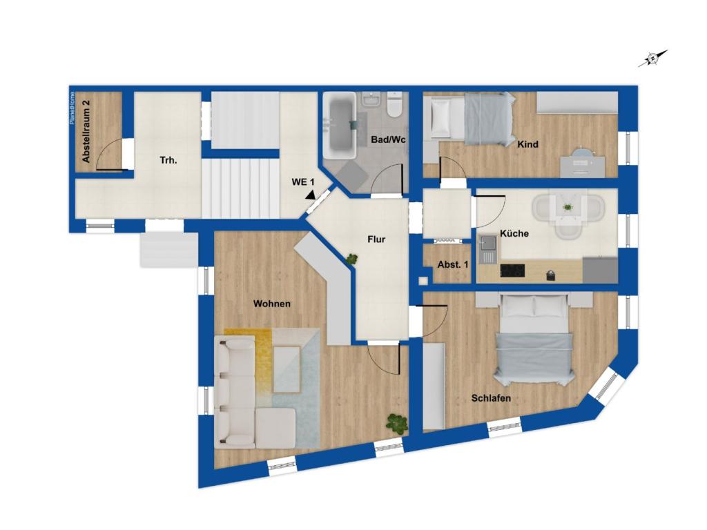 Grundriss Erdgeschoss