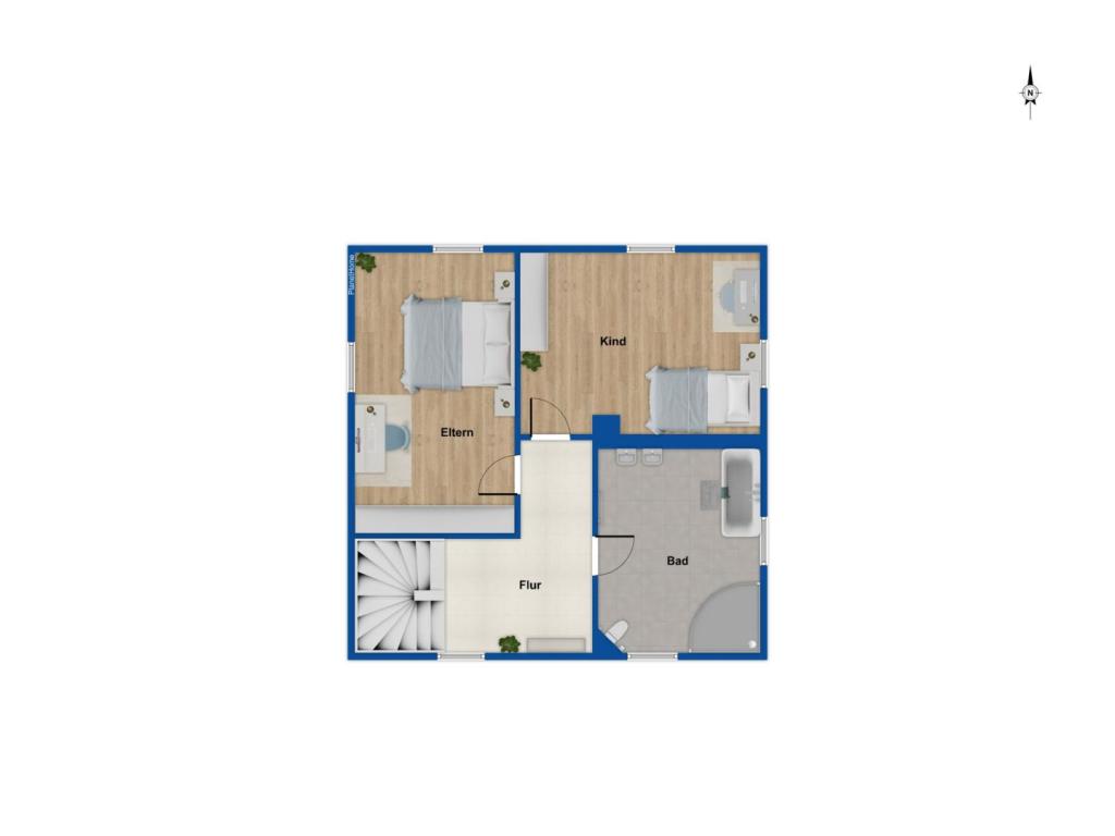 Grundriss Obergeschoss