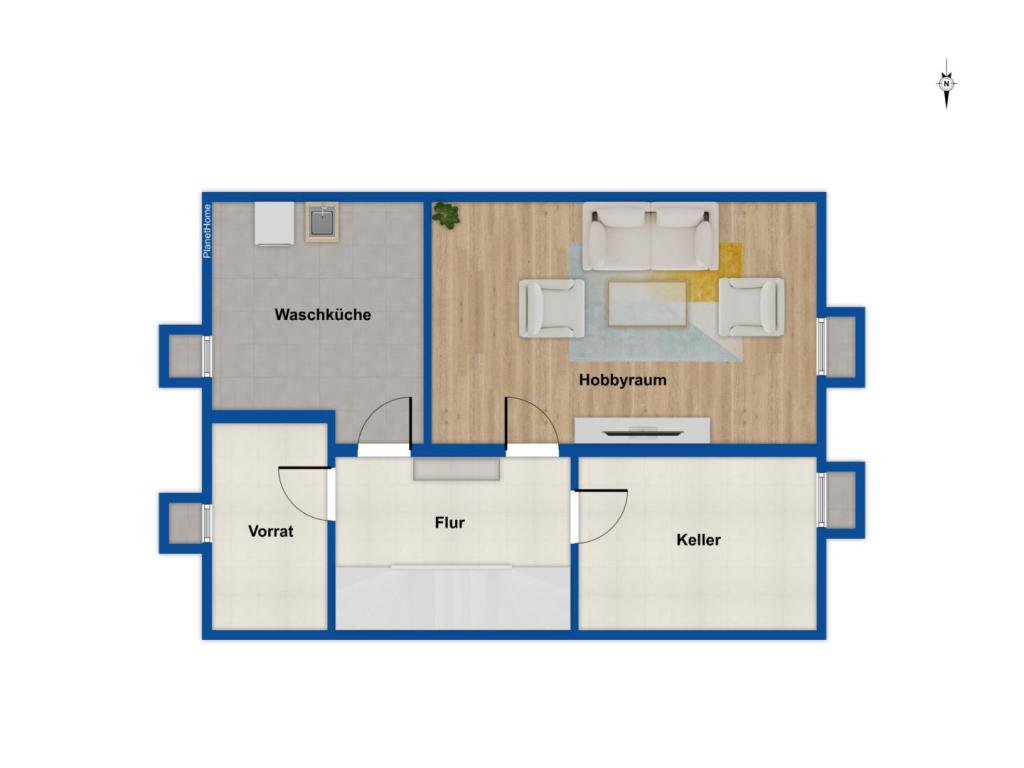 Grundriss Kellergeschoss