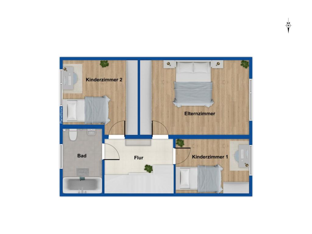 Grundriss Obergeschoss