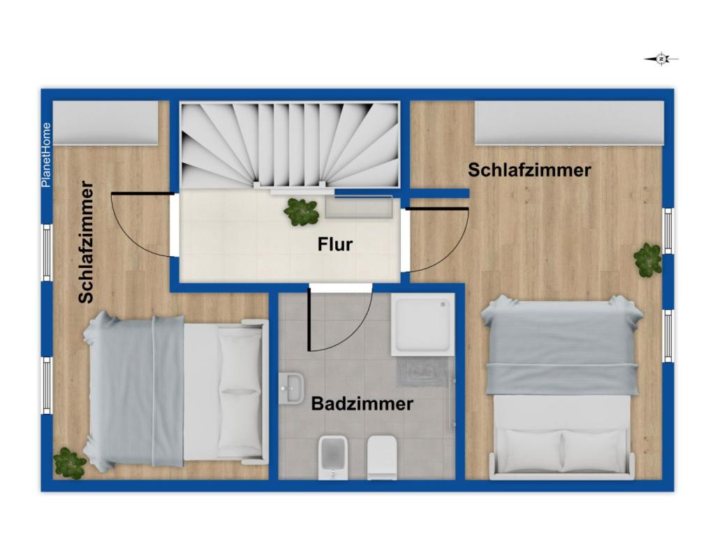 Grundriss Obergeschoss