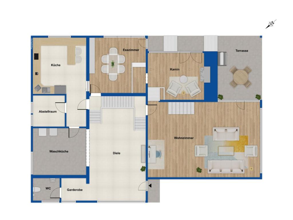 Grundriss Erdgeschoss