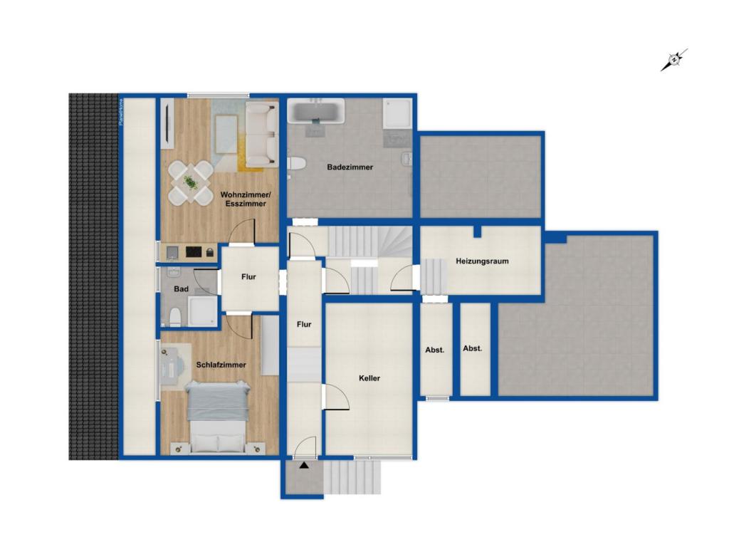 Grundriss Untergeschoss