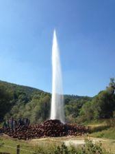 der Kaltwasser Geysir 