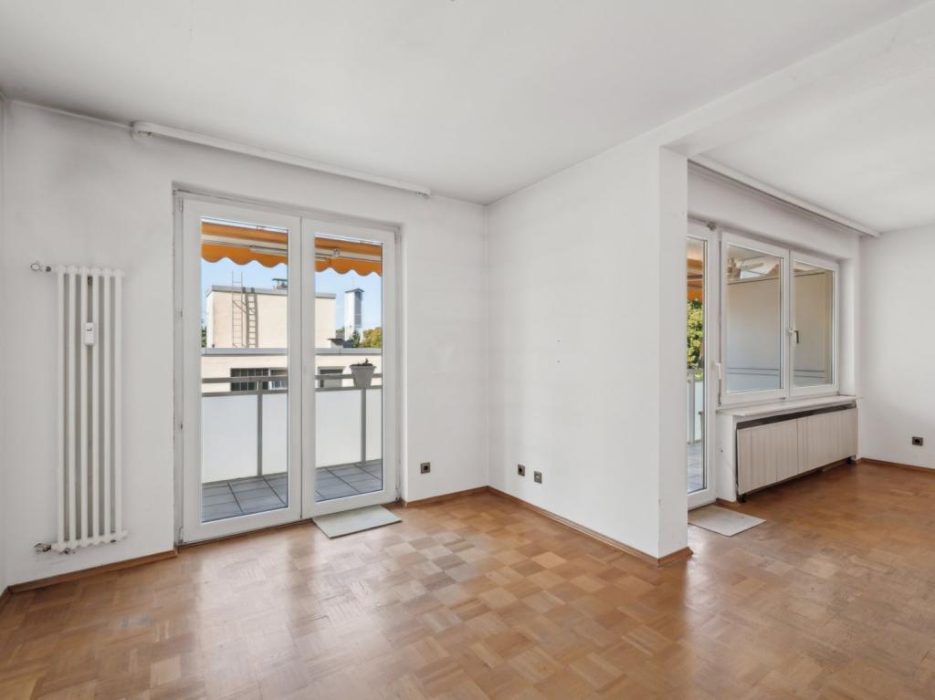 Wohnzimmer-Arbeitszimmer