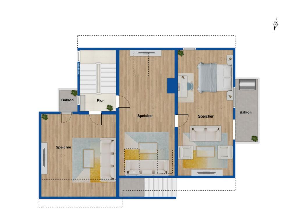 Grundriss - Dachgeschoss