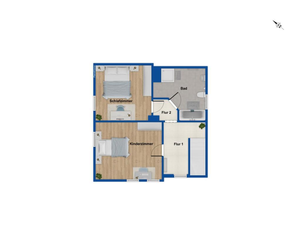 Grundriss Obergeschoss