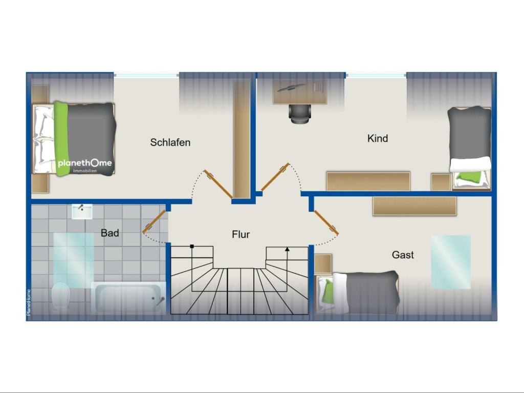 Grundriss Dachgeschoss